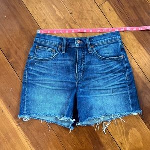 Madewell HR Denim Boyshort